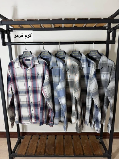 پیراهن استین بلند کشپنبه 2618