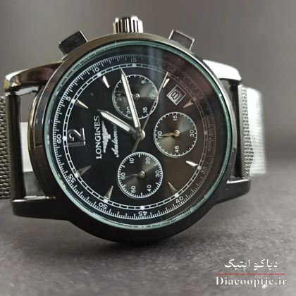 ساعت مچی مردانه برند Longines سه موتور مدل DO1157 حصیری