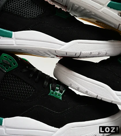 کتانی مردانه مشکی Nike air jordan 4