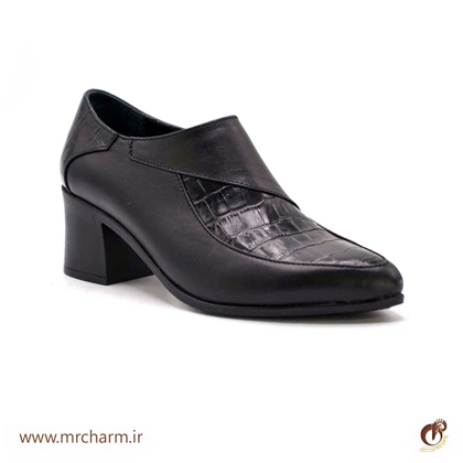 کفش مجلسی کروکو چرم زنانه mrc2111-72
