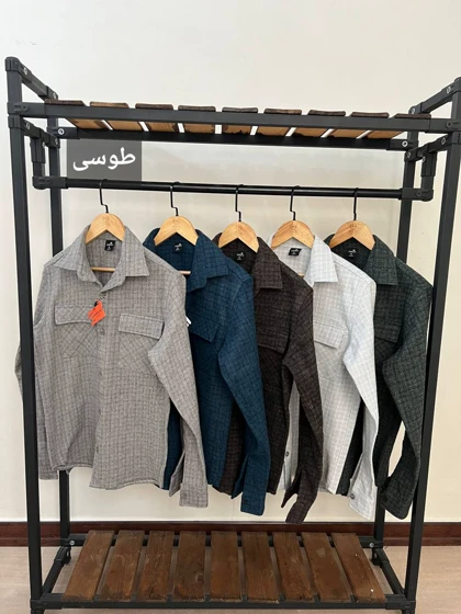 پیراهن پشمی دوجیب 2620