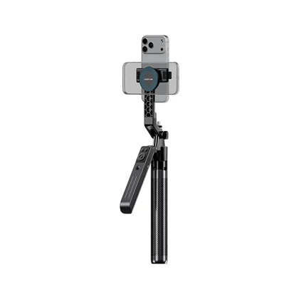 سه پایه و مونوپاد مگسیف گرین لاین مدل GREEN LION MAGSAFE AI TRIPOD WITH AUTO FACE TRACKING GNMGTRIAIBK