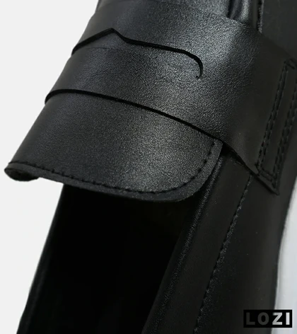 کفش کتانی مردانه مشکی BERSHKA مدل 6237