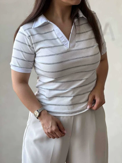 پلوشرت راه راه زنانه
