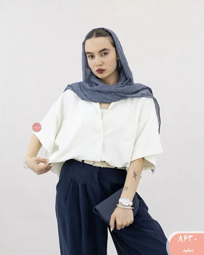 شومیز باکسی کارلا 8630