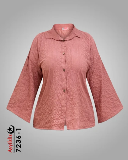 شومیز مجلسی زنانه سایز بزرگ کد 7236