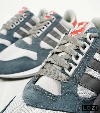 کفش کتانی مردانه طوسی فیلی زیر سفید آدیداس adidas ZX 500