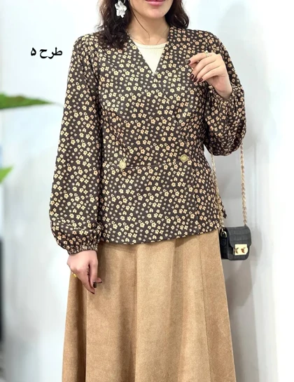 ست تونیک و دامن هانیل 2 کد 3991