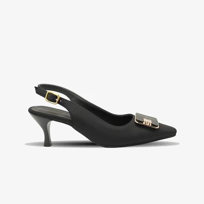 کفش مجلسی زنانه پاشنه‌دار 5 سانت مدل 400945 _ sandal valentino