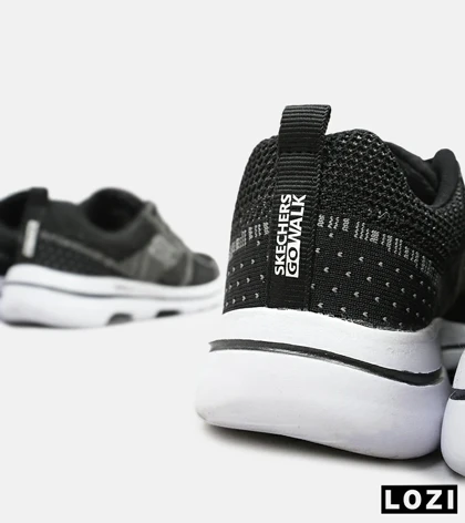 کفش کتانی طبی ورزشی مشکی خاکستری SKECHERS ULTRA GO