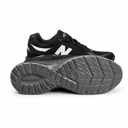 کتانی مردانه بزرگ پا مدل نیوبالانس 2002 مشکی New Balance