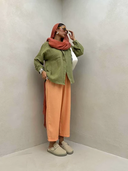 شومیز دبل جیب