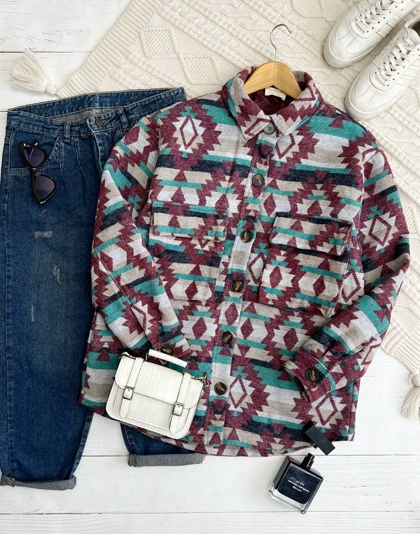 کاپشن پشمی داخل آستردار کد 3238