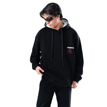 هودی مشکی زیگ zig مدل Ethreal کد386