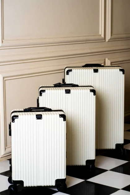 ست چمدان مدل Rose Merry RL-318-3S_Blue