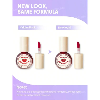 تینت لب و گونه شیگلم توت فرنگی مدل For The Flush Lip & Cheek Tint strawberry