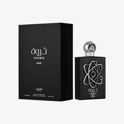 ادکلن لطافه ثروه نقره‌ایی Lattafa Tharwah Silver Unisex