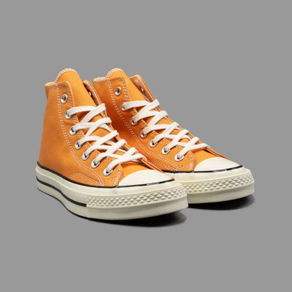 کانورس 1970 نارنجی ساق‌دار Converse 1970s Orange Hightop