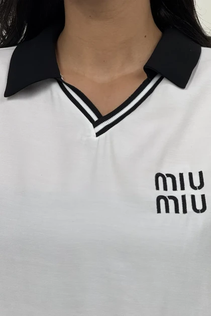 ست زنانه شومیز و شلوار اسپرت miu miu