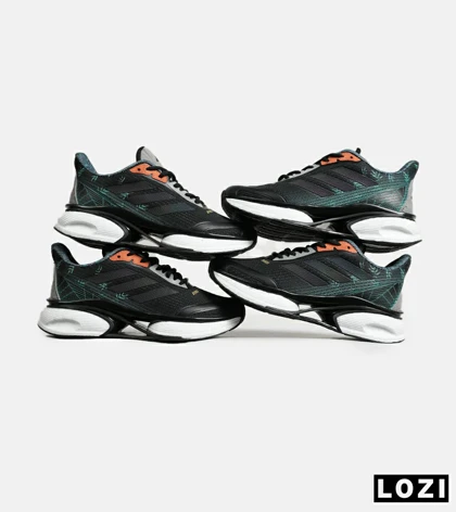 کفش کتانی مردانه و زنانه سبز مشکی Adidas PureBoost v02