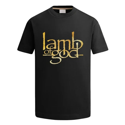 تیشرت طرح لمب آو گاد lamb of God کد 04