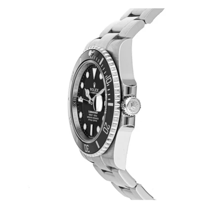 ساعت رولکس سابمارینر زنانه نقره ای صفحه مشکی Rolex Submariner