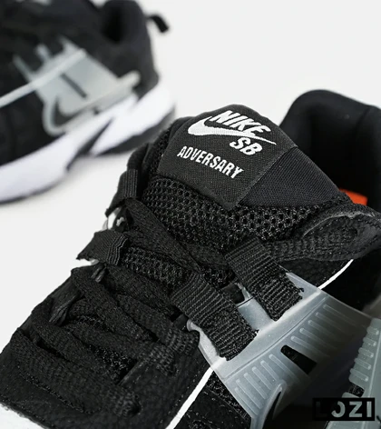 کفش کتانی مردانه و زنانه مشکی طوسی Nike cushlon مدل 7197