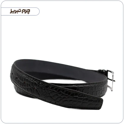 کمربند چرم طبیعی مردانه کد K460