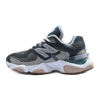 کتانی اسپرت مردانه مدل نیوبالانس 9060 NEW BALANCE رنگ طوسی سرمه‌ای کد 51436