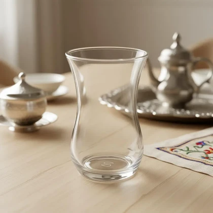 استکان کمرباریک ساده پاشاباغچه ترکی