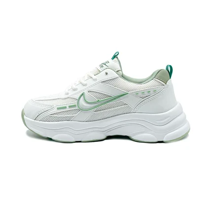 کفش و کتانی زنانه و دخترانه مدل نایک NIKE رنگ سفید فسفری
