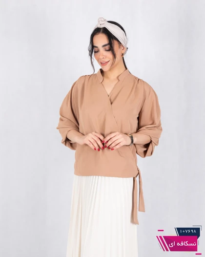 شومیز یقه هفت راه راه الیزا DIANA
