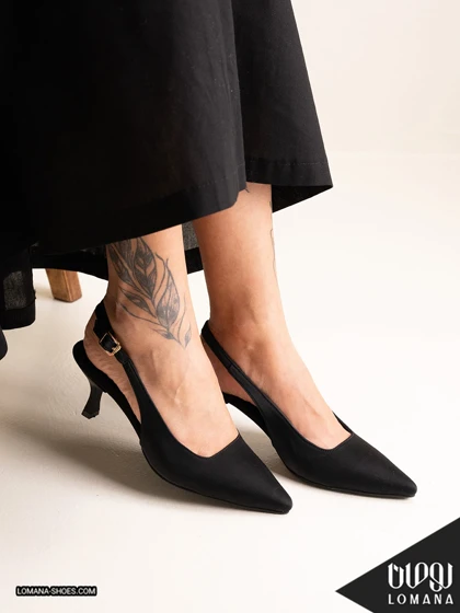 کفش پاشنه گلاره لومانا - کد 2693