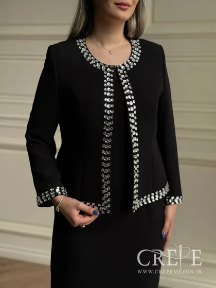 کت سارافون حاشیه نگینی