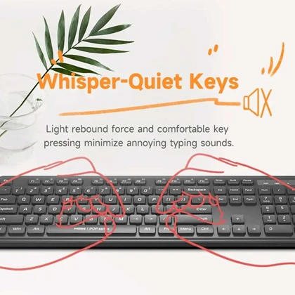ست موس و کیبورد بی سیم یوپین شیائومی MW24PB03