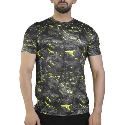 تیشرت ورزشی مردانه ریباک GMS-4B0253 زرد