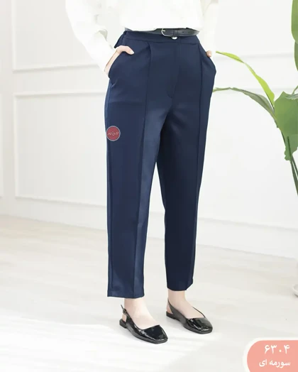 شلوار مام برش‌دار 6304