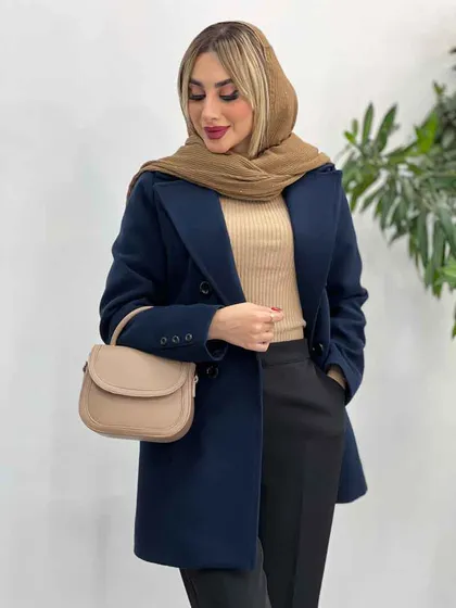 پالتو چهار دکمه یقه انگلیسی