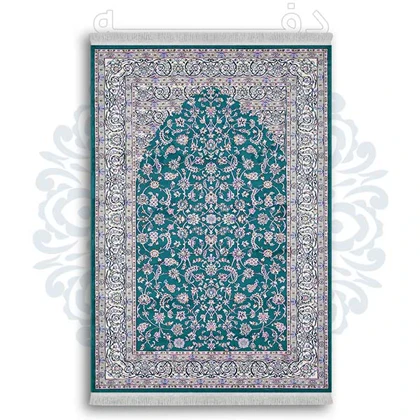 فرشینه از جنس پارچه هازان مخمل ترک طرح سنتی و مدرن برند دفه کد DDSS222