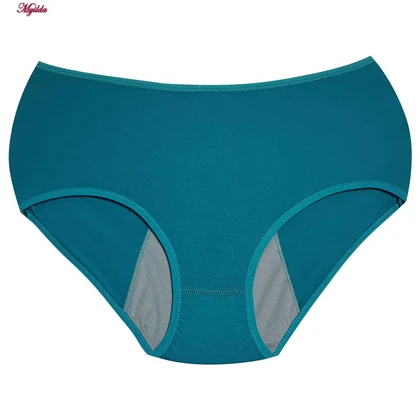 شورتکس زنانه ال کیم مدل دولایه آبی کد 4920-489