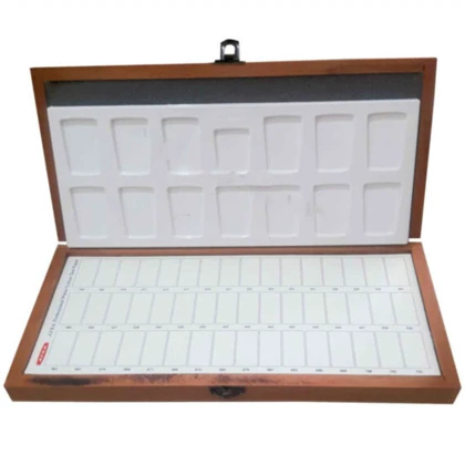 آبرنگ 48 رنگ افرا Afra مدل Professional Whole Pans با جعبه چوبی