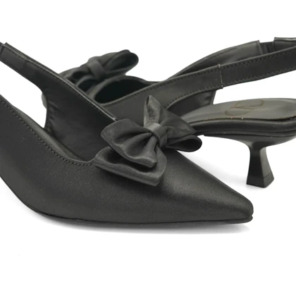 کفش مجلسی زنانه پاشنه‌دار 3 سانت مدل sandal valentino _ 4003p