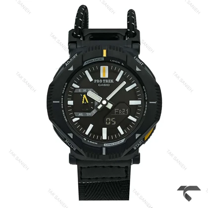 ساعت کاسیو پروترک PRJ-B001 بند کشی مشکی Protrek-10165-G