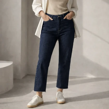 شلوار جین زنانه واید استریت 1104