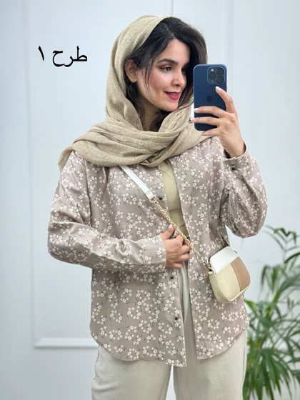 مانتو شومیزی کبریتی بهاری