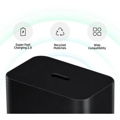 شارژر دیواری 45 وات سامسونگ مدل EP-T4511 Low Standby به همراه کابل 1.8 متری - سه پین
