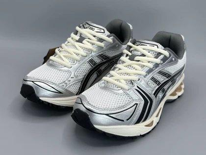 اسیکس کایانو 14 جوند سفید نقره مشکی/Asics kayano 14