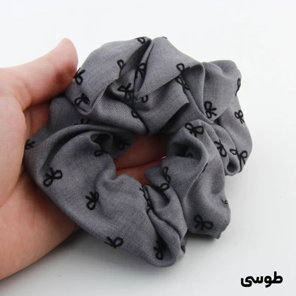 کش مو دخترانه مدل پاپیونی پارچه ای