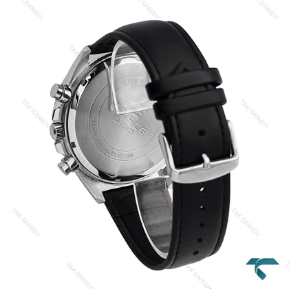 ساعت مردانه کاسیو Casio ادیفایس efv-620 سیلور بند چرم Edifice-7137-G