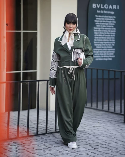 ست کراپ کت و شلوار دخترانه دورا